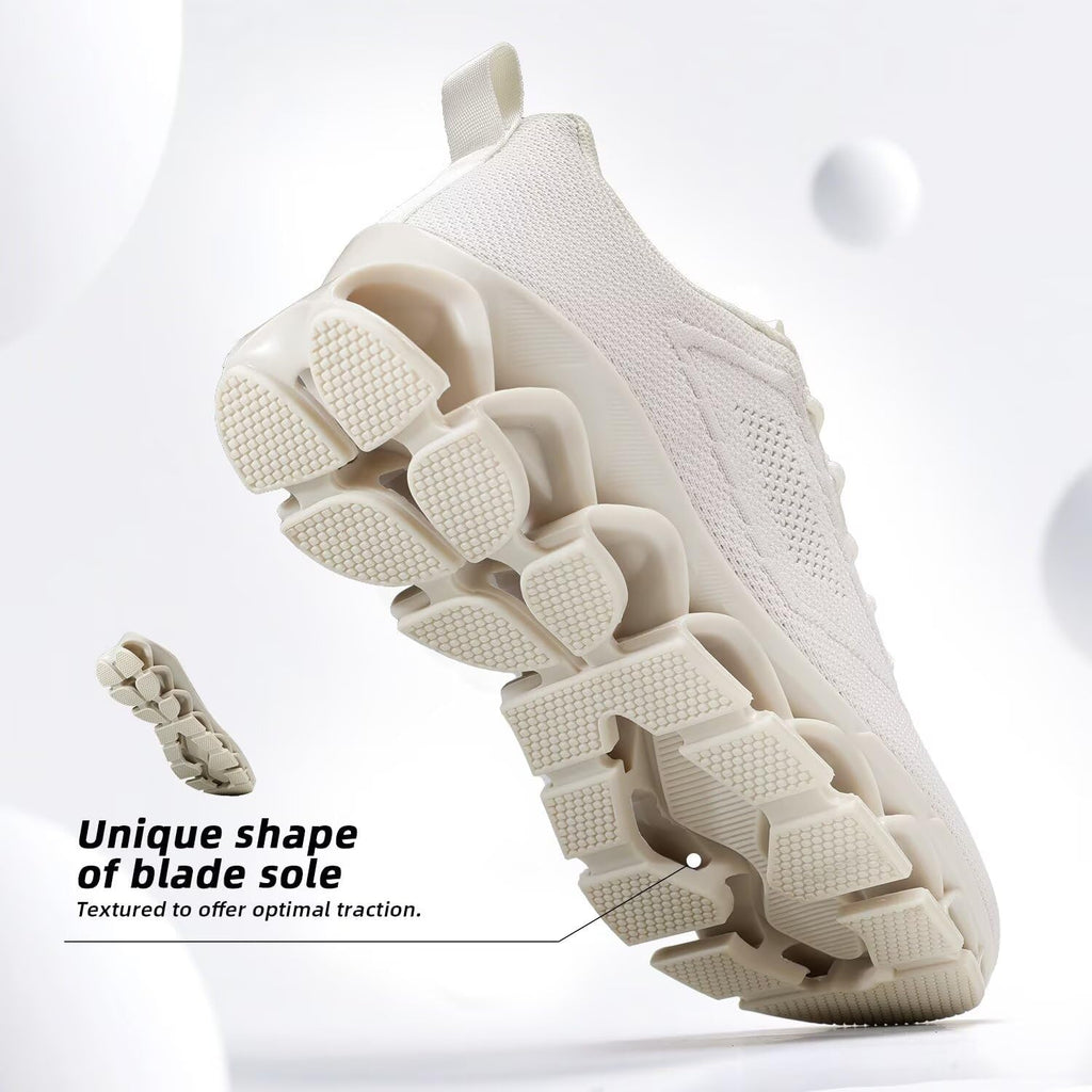 Womens Walking Shoes Fashion Running Tennis Blade Sneakers Mesh Breathable Athletic Sport Gym