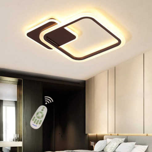Plafonnier LED nordique avec capteur de mouvement PIR – détection automatique pour intérieur, salon, chambre ou entrée